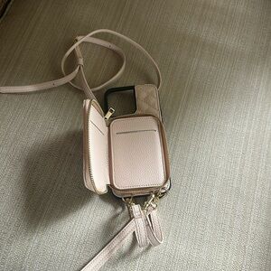 iPhone 14 Pro Max Wallet Case, Rose Pink